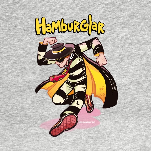 Hamburglar - Circle Jerks logo style by dangerjazz